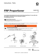 Graco 3A2012W, FRP Proportioner Operating instructions