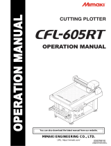 MIMAKI CFL-605RT Operating instructions