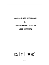 AirLive 2.5GE XPON ONU User guide