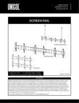 Unicol ScreenRail Range | MD2U Operating instructions