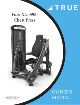 True Fitness FUSE-0900 Chest Press User manual