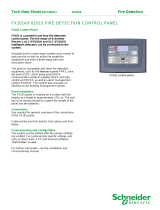 Schneider Electric D01758GB3 FX101A/FX101S FIRE DETECTION CONTROL PANEL Instruction Sheet