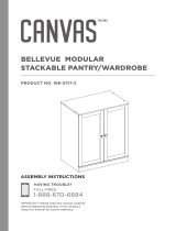 Canvas Bellevue Modular Stackable  Owner's manual