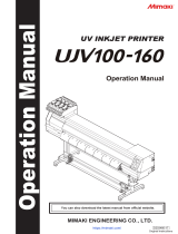 MIMAKI UJV100-160 Operating instructions