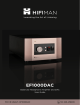 HiFiMan EF1000DAC Owner's manual