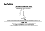 DICOYA Kitchen Faucets User manual