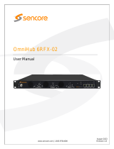 Sencore OmniHub 6/16 User manual