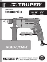 Truper ROTO-1/2A8-2 Owner's manual