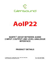 Glensound AOIP22 Owner's manual