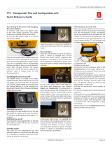 Kongsberg TTC 30 & TTC 10 Transponders test and configuration units Reference guide
