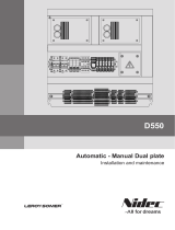 Leroy-Somer D550 Installation and Maintenance Manual