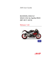 Aim Kit Solo 2 DL for Aprilia RSV4 (from 2017) User guide