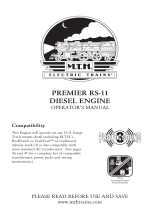 M.T.H. Premier Genesis Diesel Locomotive Operating instructions