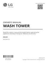 LG WKEX300HBA Owner's manual