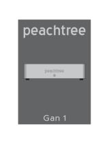 Peachtree Audio GaN 1 User manual