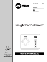 Miller INSIGHT CORE FOR DELTAWELD User manual