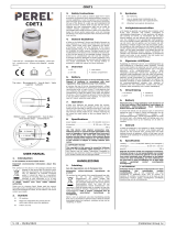 Perel CDET1 User manual
