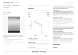 Fisher & Paykel DW60UN4X2 Quick start guide