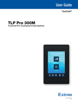 Extron TLP Pro 300M User guide