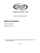 Argo PACKAGE R32 OU- AEGECO100PIH3 User manual