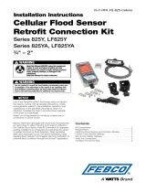 Febco Cellular Flood Sensor Retrofit Connection Kit - 825Y, 825YA, LF825Y, LF825YA Installation guide