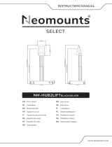 Neomounts NM-HUB2LIFTBLACK-SILVER User manual