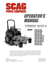 Scag Power Equipment Tiger Cat II User manual