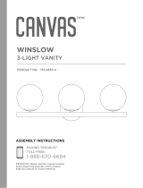 Canvas 3-Light Modern  Owner's manual