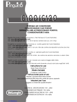 DeLonghi PAC C120E Owner's manual