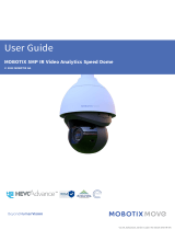 Mobotix Mx-SD1A-540-IR-VA 5MP IR Video Analytics Speed Dome User guide