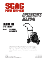 Scag Power Equipment Extreme User manual