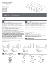 Crosswater SMI-BT48-WH Installation guide