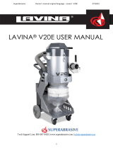 Superabrasive V20E Owner's manual