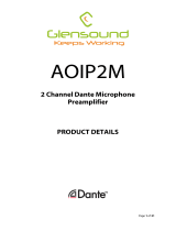 Glensound AOIP2M Owner's manual
