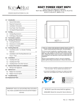 Kozyheat Nordik 41DV Owner's manual