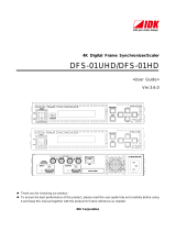 IDK DFS-01UHD User guide