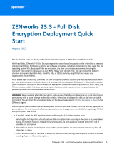 Novell ZENworks 23.3 Quick start guide