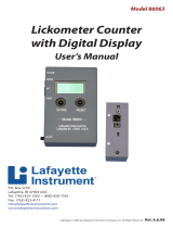 Lafayette Instrument 86063 Owner's manual