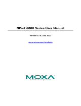 Moxa NPort 6400/6600 Series User manual