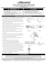 Maxxima MRL-S20855 Installation guide