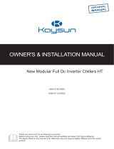 Kaysun Modular Full DC Inverter Heat Pump User manual