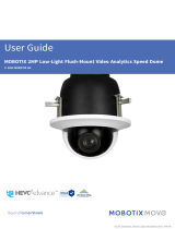 Mobotix Mx-SD2A-230-LL-FM-VA 2MP Low-Light Flush-Mount Video Analytics Speed Dome User guide