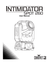 CHAUVET DJ Intimidator Spot 260 User manual