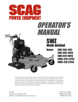 Scag Power Equipment SWZ Hydro Drive User manual