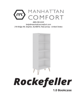 Manhattan ComfortRockefeller 3-Piece Multi Size Bookcases