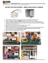 AEMC Battery-Pack-Replacement-Instructions_6250-6255 User manual