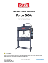Dake Force 50DA User manual
