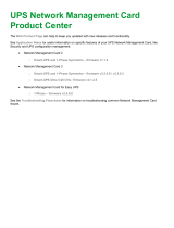 Schneider Electric UPS Network Management Card Quick start guide