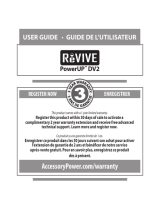 Revive CHPUDV2100BKEW+DSDCMIC3F0LIEW Owner's manual