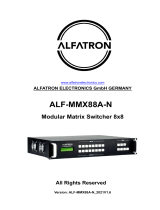 ALFAtron MMX88A-N User manual